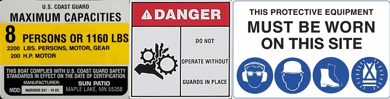 Custom Warning Labels