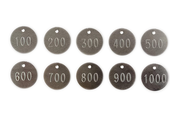 Military Style Number Tags
